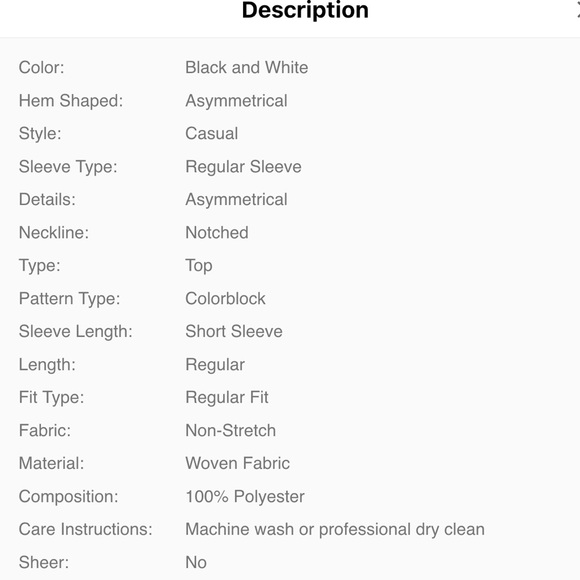 Color block top - Picture 3 of 11